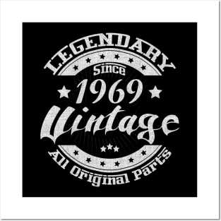 Legendary Since 1969. Vintage All Original Parts Posters and Art